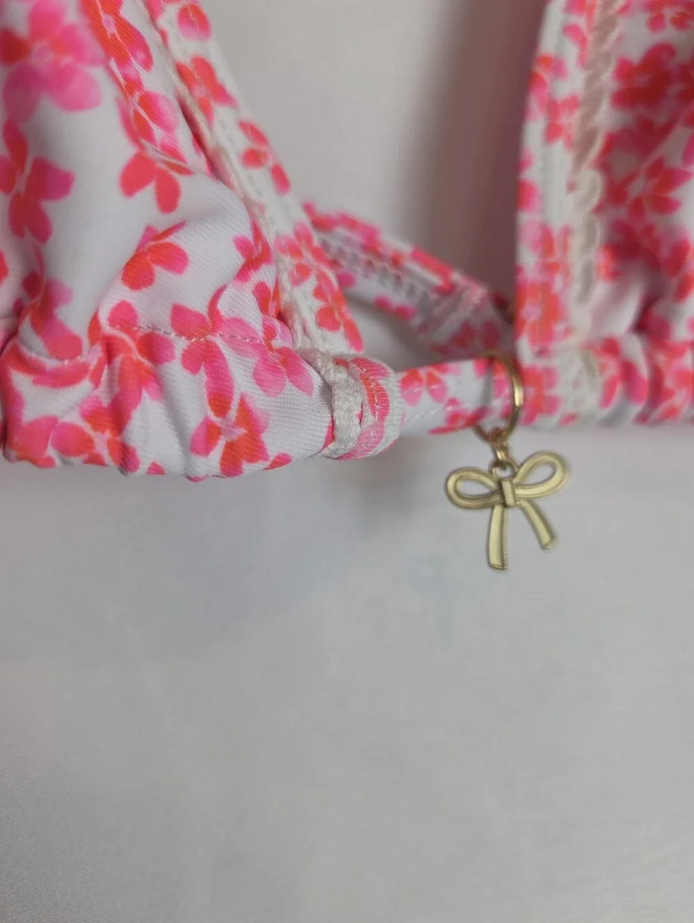 Kulani Kinis Pink Floral Bikini Top